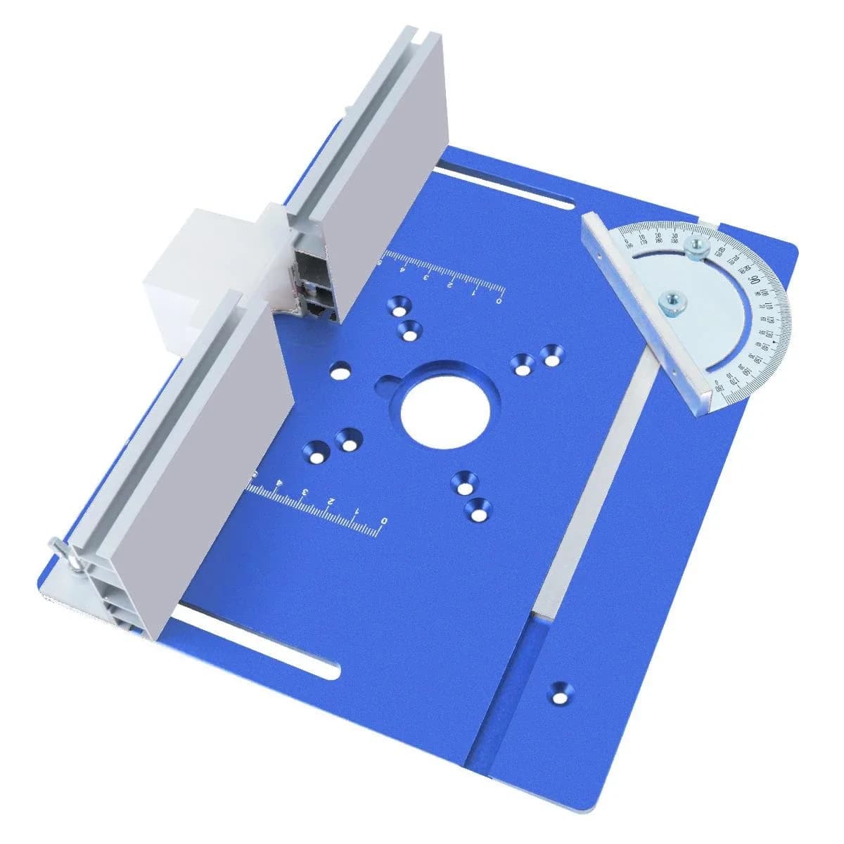 Aluminum Router Table Insert Plate and Lift Kit