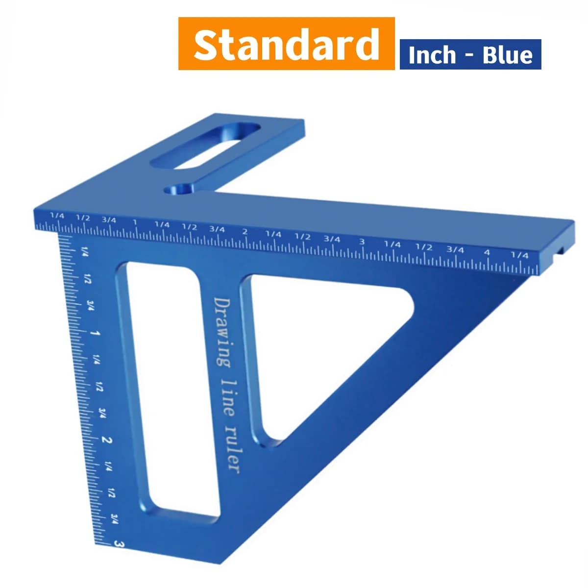 Aluminum Carpenter Square Miter Triangle Ruler