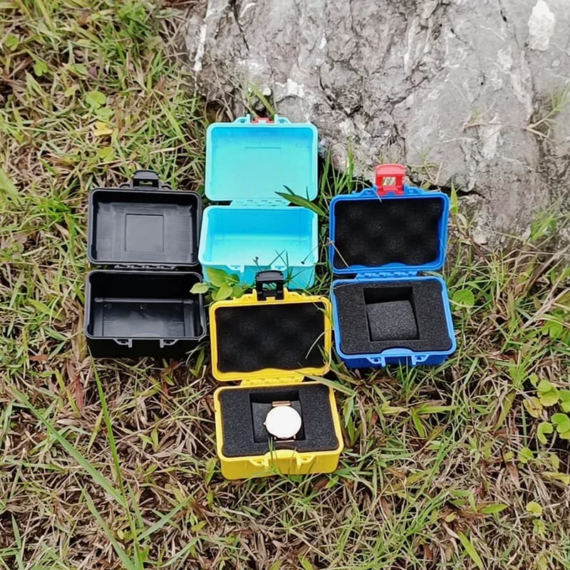 Small PP Toolbox with Foam, 125x112x70mm
