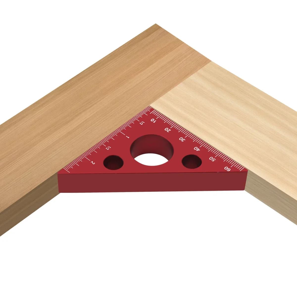 45/90 Degree Precision Aluminum Angle Ruler