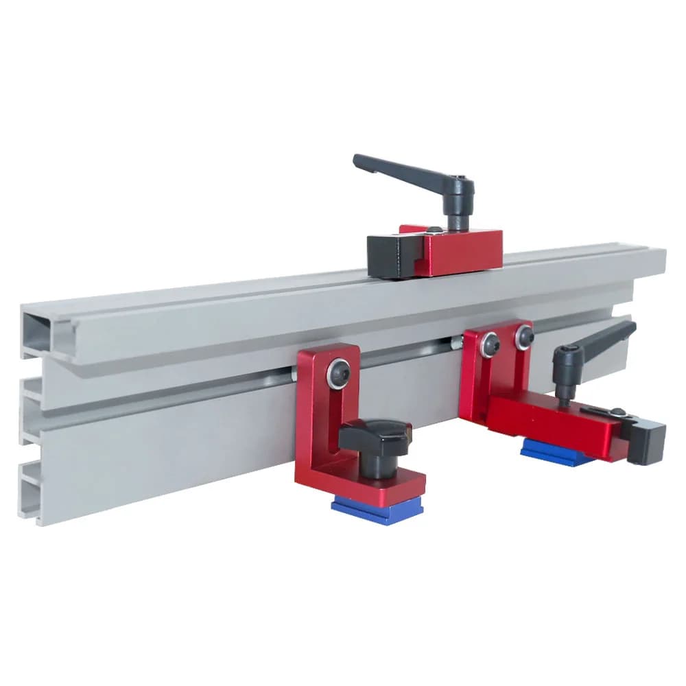 Aluminum Miter Track T-Slot Bracket for Table Saw, 30-80cm