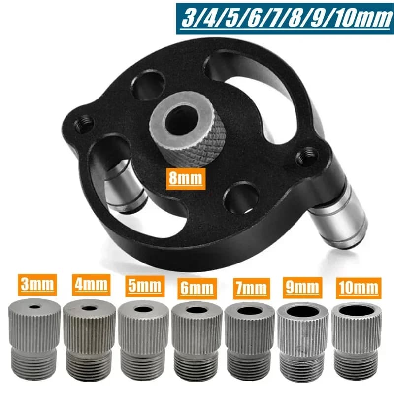 Upgraded 3-10mm Vertical Self-Centering Pocket Hole Jig