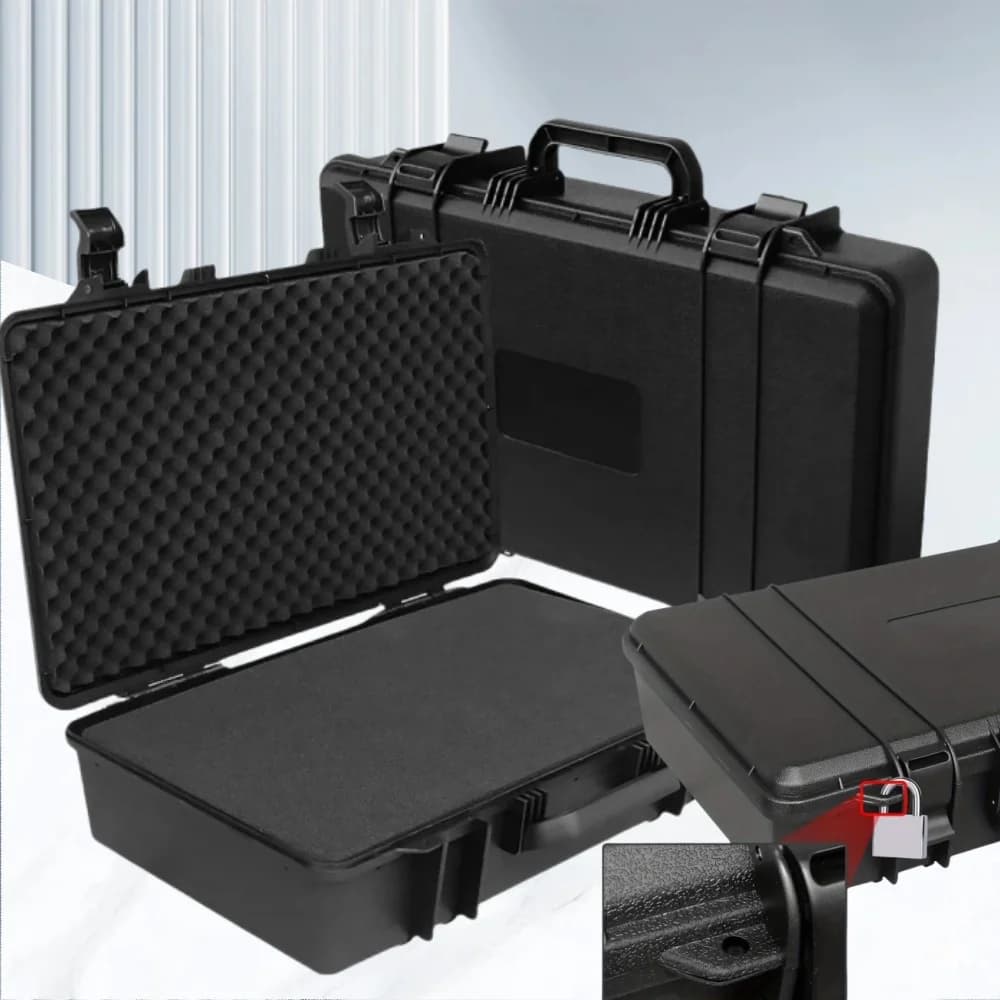 Rectangular Damp-Proof Plastic Storage Case for Equipment