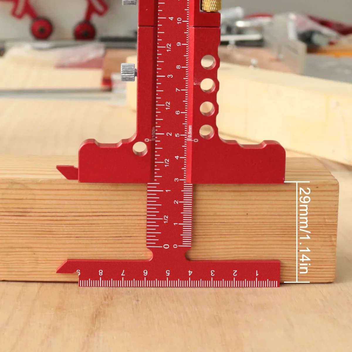 Adjustable Aluminum T-Square Marking Ruler