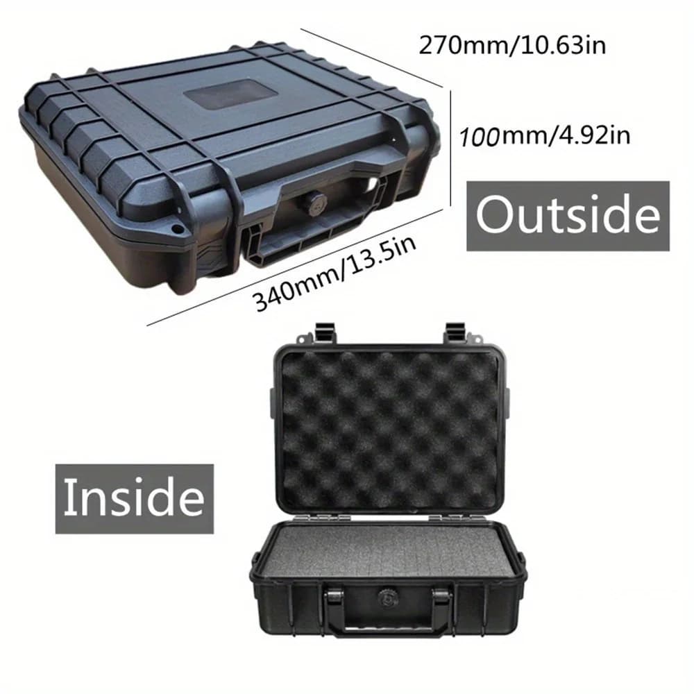Waterproof Hard Carry Case with Pre-cut Sponge