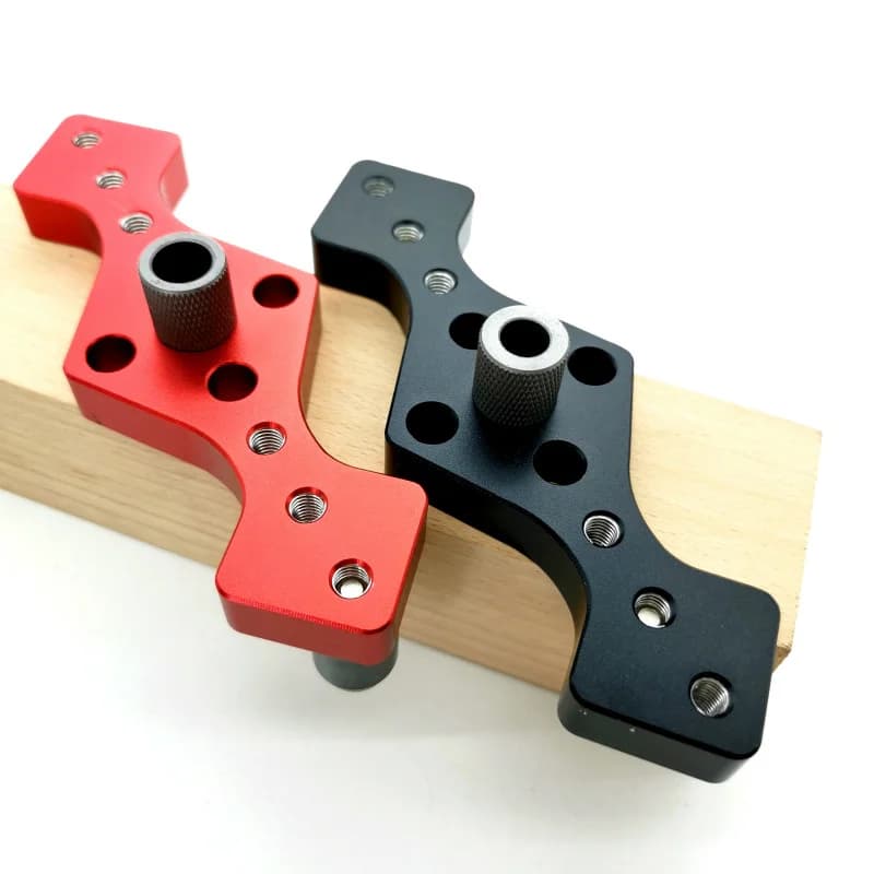 6/8/10mm Vertical Pocket Hole Self-Centering Jig