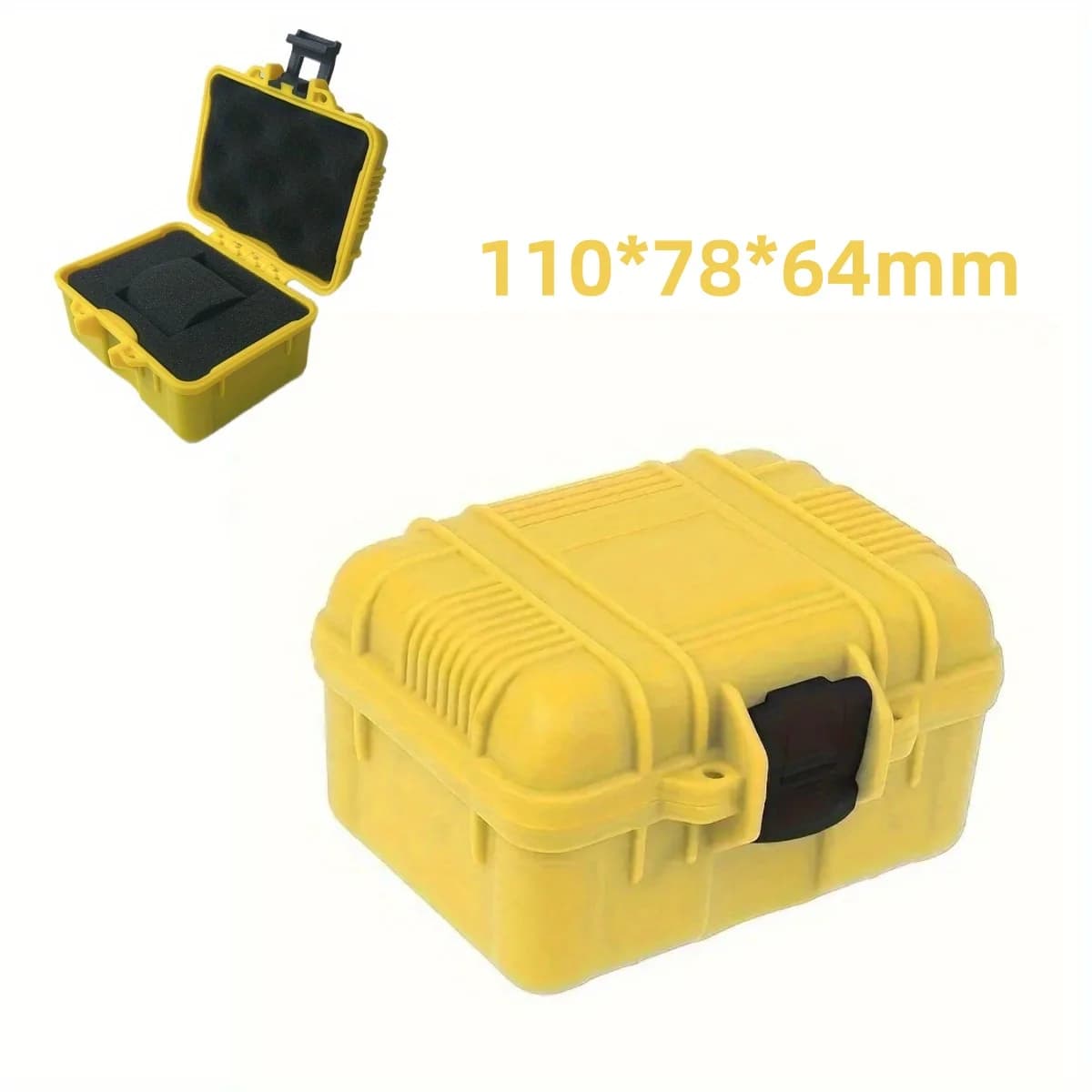 Durable Plastic Watch Storage and Organizer Box