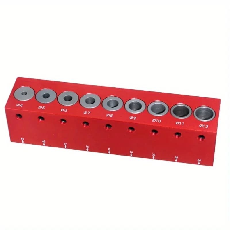 4-12mm Vertical Pocket Hole Dowel Drill Guide